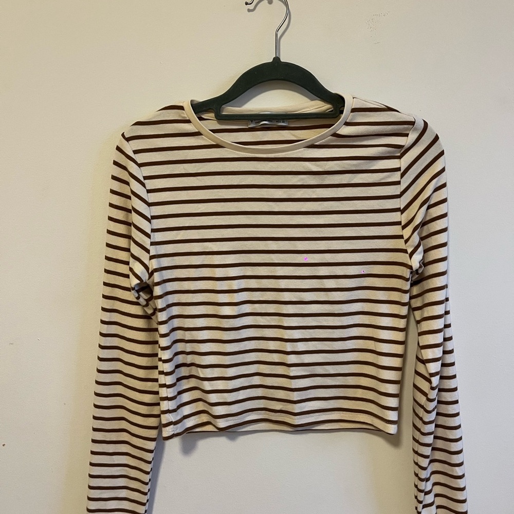 Striped Long Sleeve Top